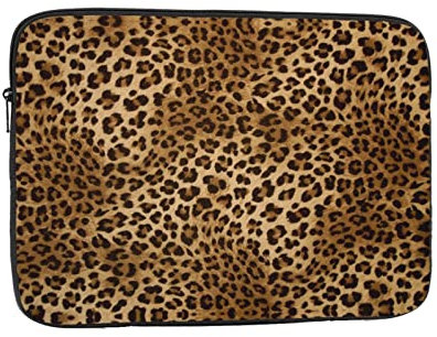 Netter Leoparden-Laptophülle-tragbare wasserdichte Laptop-Tasche 10-17-Zoll-Laptophüllen