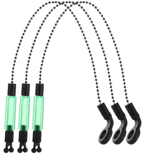 Toddmomy 3pcs Fishing Alarm Fishing Accessories Carp Bite Indicator Hanger Rack