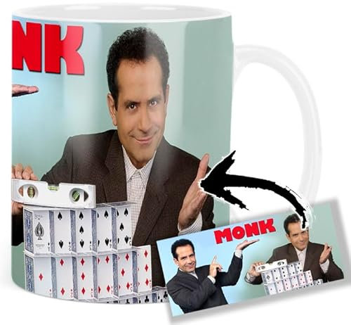 Monk Tony Shalhoub Tasse Keramikbecher Mug