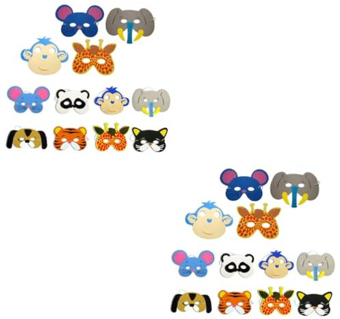 Abaodam Stk Kostüm Maske Karnevalsmaske Party-gesichtsmaske Kleidung Kind Puzzle