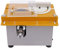 9000RPM Sierra circular de mesa con 4 hojas de sierra, 300 W, mini sierra de mesa eléctrica para trabajar la madera, sierra de mesa con grosor de corte de 0-29 mm para cortar, lijar, pulir, tallar,