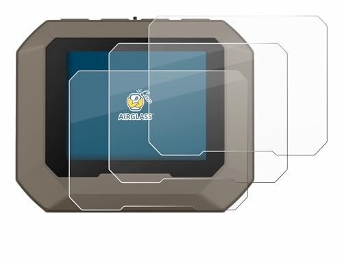 BROTECT Schutzglas für Garmin Xero C1 Pro | 3 Stück Transparenter Displayschutz Made in Germany Schutzfolie Panzer Folie Glas 9H Anti-Fingerprint Einfache Montage Clear