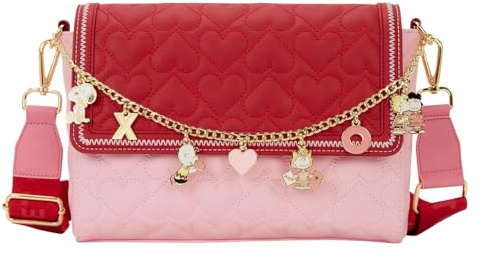 Loungefly Snoopy Valentinstag Charm Crossbody Bag