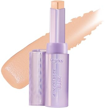 TARTE Shape Tape Blur Concealer Stick, Abdeckstift mit Weichzeichnungseffekt, Helle Beige 22B