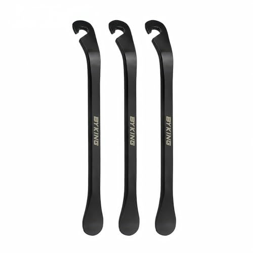 Byking Bike Tyre Levers (3 Pcs) Heavy-Duty Bicycle Metal Lever for Easy Tyre Removal Tool.