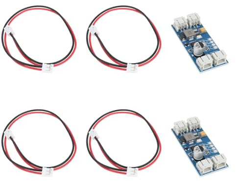 ECSiNG Pack de 2 Compatible con CN3791 mppt Placa Cargador Solar Entrada 6 v Batería li Ion Celda Única Módulo