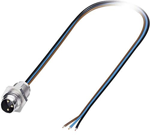 Phoenix Contact SACC konfektioniertes Sensorkabel 4-adrig, Stecker gerade, Länge 500mm