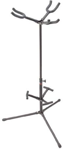 Stagg SG-A300HBK Gitarrenständer zum Aufhängen, höhenverstellbar, mit klappbaren Beinen, Oberteilen und Rückenlehnen, Schwarz