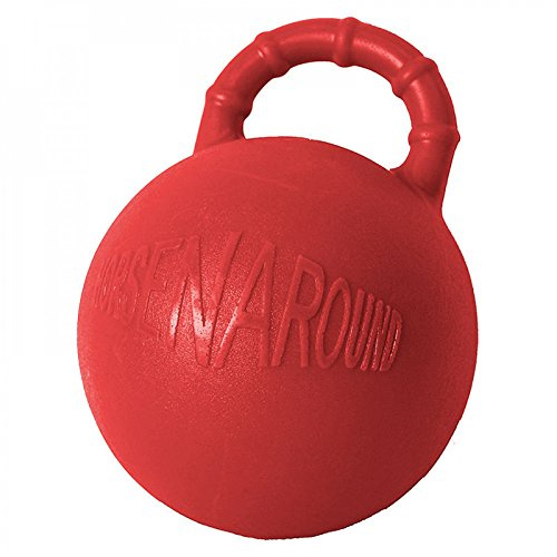 HORZE Horse Play Ball - Red - One Size