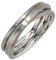 Jobo Damen-Ring aus 950 Platin matt mit Diamant Größe 56