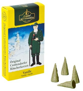 Crottendorfer GmbH Räucherkerzen - Vanille, 24 Stück, M