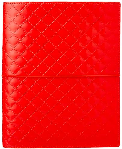 Filofax A5 Domino Luxe red organiser