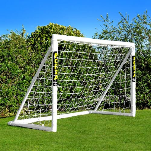 Porte da calcio FORZA Garden [9 misure] | Porte da calcio resistenti alle intemperie | Montaggio rapido: ogni gol conta! (Locking, 1,8m x 1,2m)