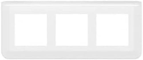 Legrand - Plaque de finition Mosaic spéciale rénovation 3x2 modules horizontal - blanc