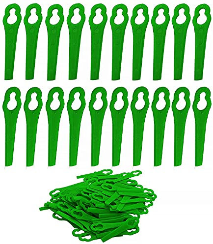 Chuancheng 100 lame in plastica per Stihl Polycut 2-2 da giardino tagliaerba di ricambio