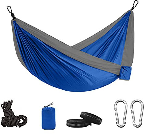 FOGUO Hamac sur Pied 2 Personnes, Hamac Suspendu Interieur, Hamac de Camping de Voyage, Plage Charge Maximale 6600lbs, pour Voyage Jardin