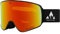 WHISTLER Unisex Skibrille WS8500 Polarized OTG Ski Goggle 1001 Black one size