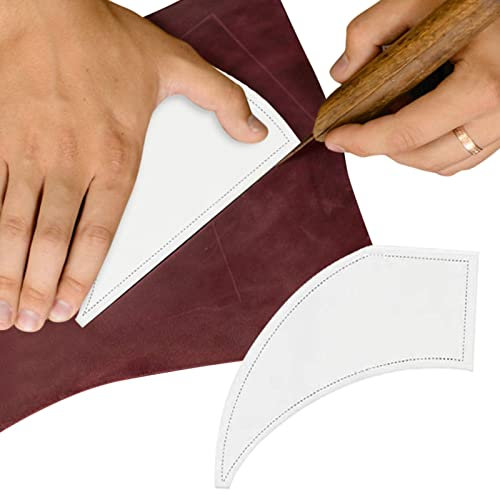 Botiniv 2PC SDIY Windrad Patchwork | 2 STÜCKE Acryl-Quiltschablone Nähmaschinenlineal - Quilten Nähen Handwerk für professionelle Stickerei Acryl Quilten transparent