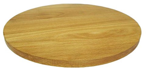 COLLECTOR Rundes Schneidebrett aus Holz, zum Schneiden von Pizza, Holz, doppelseitig, 60 cm