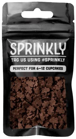 SPRINKLY - Sprinkle Shapes - Gingerbread Men (Christmas) - 25g