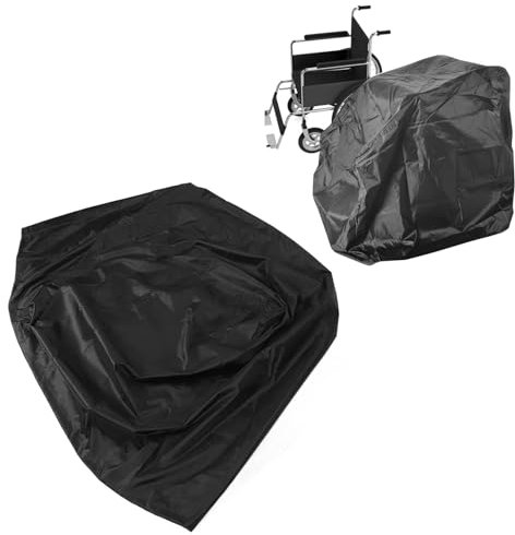 Rollstuhlabdeckung, wasserdichtes Oxford-Tuch, elastisch, wasserdicht, Mobilitätsroller-Abdeckung elastische Schrumpfung unten Staub- und Regenschutz elektrische Rollstuhlabdeckung für Rollstuhlroller