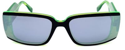 Karl Lagerfeld KL6106S 011 Black/Green Sunglasses Unisex Acetato, Modified Rectangle, 64