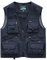 Btmpmcs Herren Outdoor Weste Freizeit Schnelltrocknende Anglerweste mit vielen Taschen Sommer Ärmellos Jacke Leicht Fotografie Sport Weste Camping Jagd Wandern Multifunktionsweste