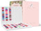 Nail Colour Display Book Plastic Nail Swatch Book, 120 Nail Display Book Color Chart with Transparent Nail Tips for Gel Polish, No Glue Required