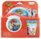My sweety pop - Set de vaisselle pour enfant - coffret repas - ensemble 5 pièces - Assiette - Bol - Verre - Fourchette – cuillère - Super Mario - Garcon