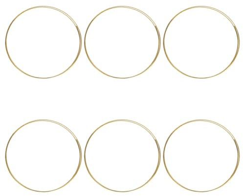 Bcowtte Pack of 6 8 ft Golden Copper Fret Wire for Mandolin Banjo Cigar Case Guitar 1.5 mm