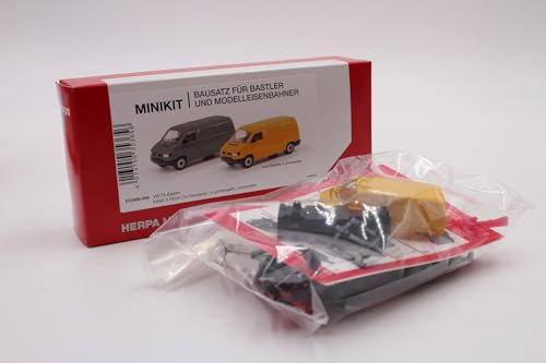 herpa MiniKit T4 Kasten, grau/ginstergelb Nr. 012386-004 1:87