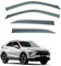 CQAQACQ Vier Stück Windabweiser Autofenster für Mitsubishi Eclipse Cross MK1-GK/GL/YA 2018 2019 2020 2021 2022 2023, Windabweiser Langlebig Robust Auto Zubehör