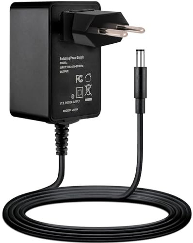 Guy-Tech Adaptador de fuente de alimentación AC/DC de repuesto, cable compatible con Mi Box MDZ-16-AB TV Streamer Player + enchufe de la UE