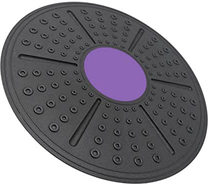 HANABASS 1 Stück Balance Board Erwachsene Fitness Haltung Wackelbrett Für Physiotherapie Yoga Balance Wackelbrett Stehendes Balance Trainingsbrett Schaumstoff Pp Lila