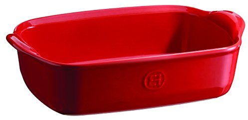 Emile Henry Eh349649 Plat à Four Individuel Céramique Rouge Grand Cru (Lot de 6)