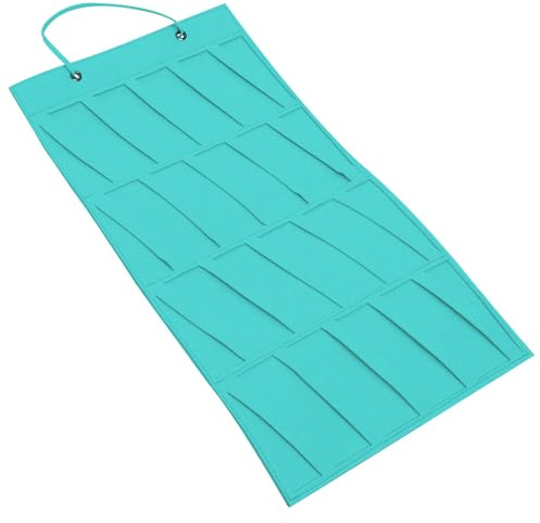 TOYZFRIENDY Haarspangenhalter Wandbeutel aus Filz Hängender Haarschleifen Organizer für Haarbänder und Haargummis Wandtasche für Damen und Mädchen Aufbewahrungstasche für Kinderzimmer
