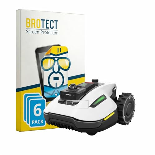 BROTECT 6 Stück Schutzfolie für Mammotion Yuka Mini 2 1000 (NUR Kamera) Displayschutz Folie Made in Germany, Ultra-Klar