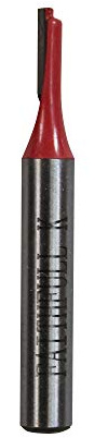 Faithfull FAIRB11 Router Bit TC One Flute 1/4in 3.2mm