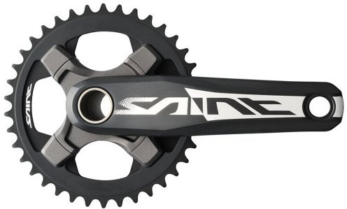 SHIMANO FC-M825 Saint 10 Speed Crankset (165-mm, 36T, with 83-mm Bottom Bracket)