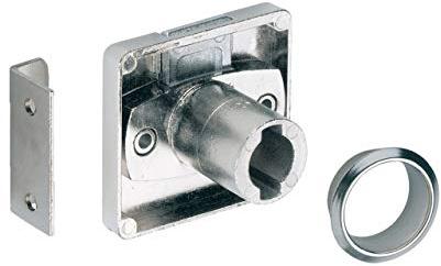 HETTICH PRESTIGE 2000 Zylinder-Kastenschloss Lade Z23, Dornmaß 20, ø18, vern.