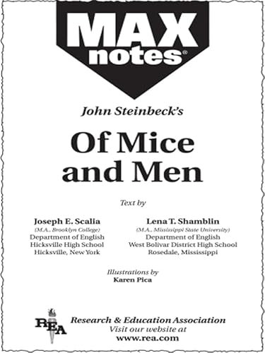 Of Mice and Men (MAXNotes Literature Guides)