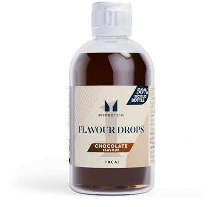 Myprotein FlavDrops Liquid Sweetener | Natural Flavour Enhancer for Protein, Oats, Coffee & More | Sugar-Free & Easy to Mix | Chocolate 50 ml