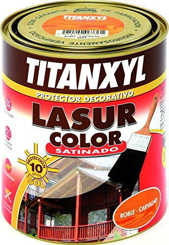 Titan M126620 - Lasur titanxyl satinado 750 ml caoba