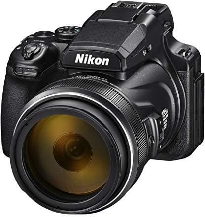Nikon Coolpix P1000 Fotocamera Bridge, Zoom Ottico 125x, Video 4K/UHD, Bluetooth, Wi-Fi, Nero [Nital card: 4 anni di garanzia]