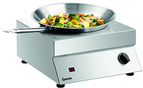 Bartscher Induktionswok Ø 293 mm, 3500 W Gastronomiebedarf