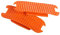 QHP Steigbügel-Tritte Steigbügel-Einlagen Color für Steigbügel (12 cm, Orange)