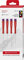 PB Swiss Tools Innensechskant Elektronik Schraubendreher Set PB 8625 | 100% Swiss Made | 4-teiliges Elektronik Schraubenzieher Set Grösse 1.5/2/2.5/3 mm für feine Schraubarbeiten