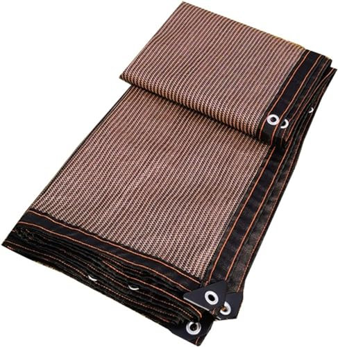 Filet Anti Chaleur Filet D'ombrage pour Pergola, 85% Renforce ÉPaissir Voile Ombrage, Filet Coupe-Vent avec Oeillets,pour La Couverture VéGéTale/Serre/Jardin/Pergola
