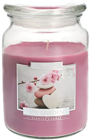KOTARBAU® Duftkerze Duft Groß im Glas mit Deckel Garden Spa Geschenkidee Aromatherapie Dekorations-Kerzen Brenndauer bis zu 100 Stunden