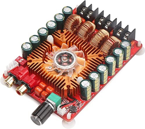 Fasizi TDA7498E 2x160W Double Audio Conseil Amplificateur Channel, Support BTL Mode 1X220W Single Channel, DC 24V stéréo numérique Power Amp Module pour véhicules de Computer Speaker DIY